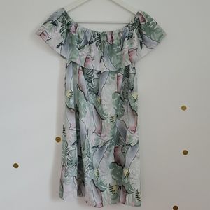 NWT Kensie bird print dress sz M